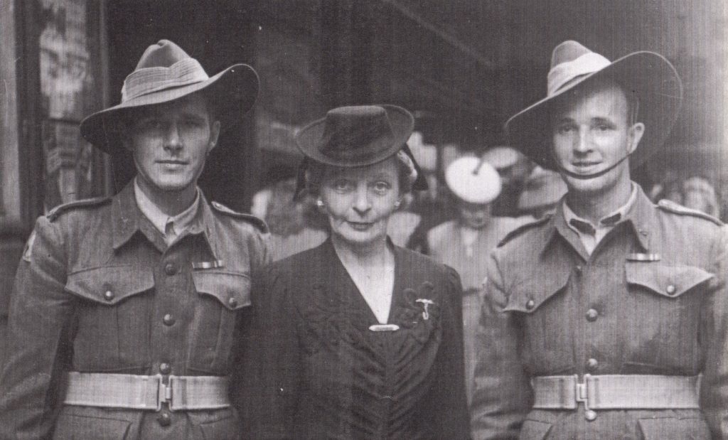 John Wade, Mrs Smedley and George Williams in Adelaide