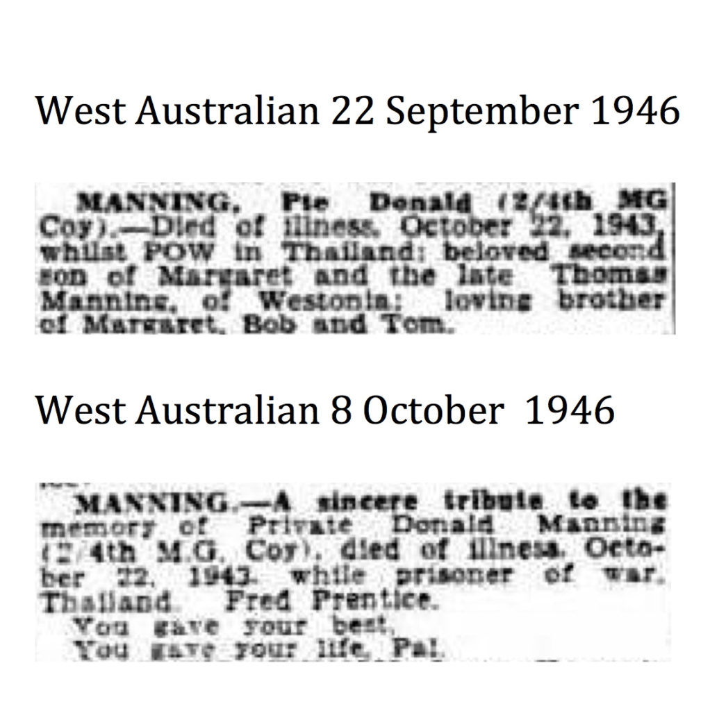 Manning Don West Australian 22 September 1946