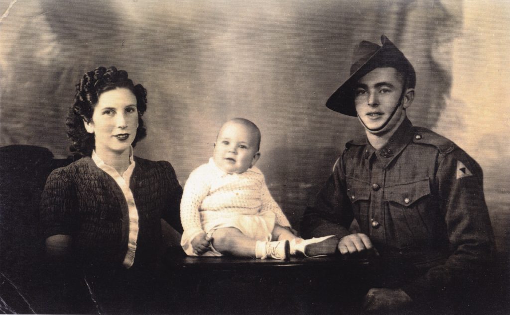 Johny and Thelma (Bennie) Browning with son Robert