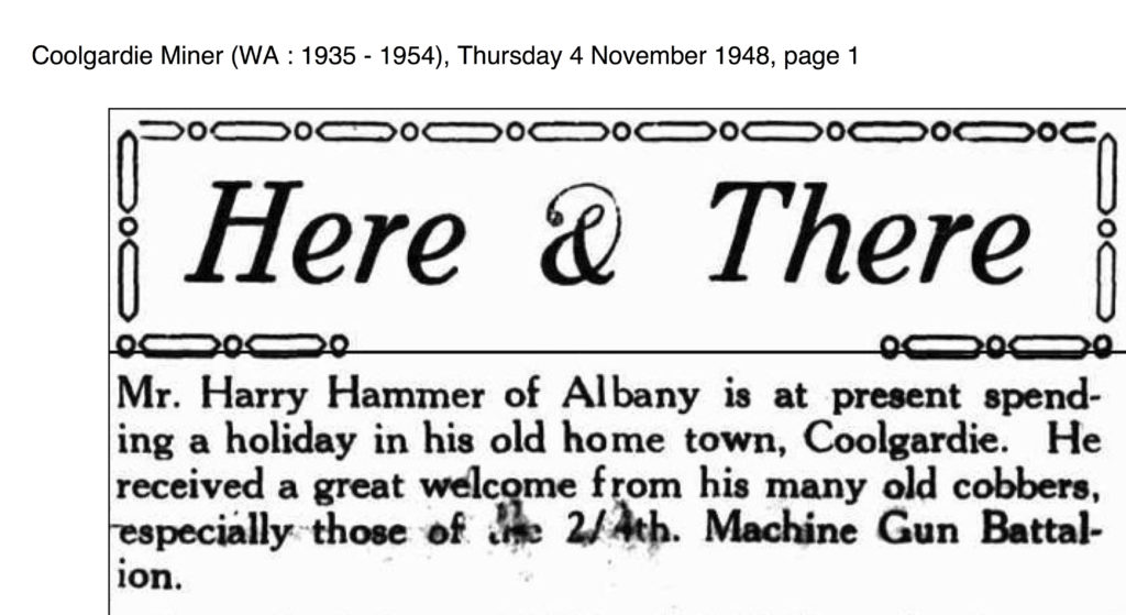 Hammer Coolgardie Miner (WA _ 1935 - 1954), Thursday 4 November 1948, page 1