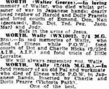 Worth Walter George West Australian (Perth, WA _ 1879 - 1954), Tuesday 23 October 1945, page 1