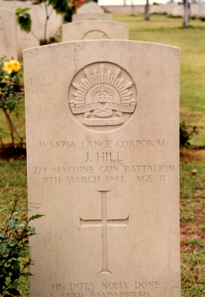 J. Hill Headstone