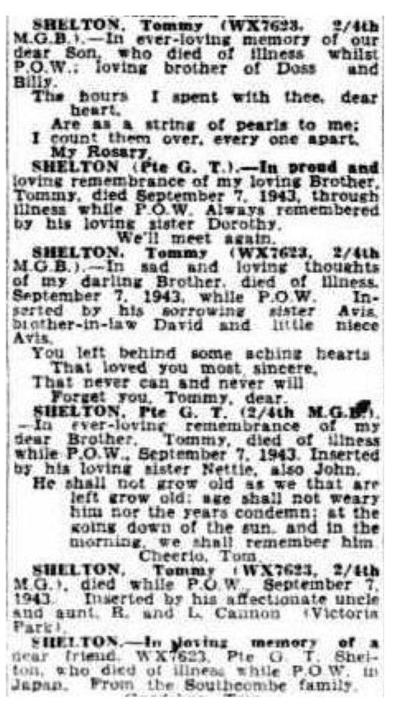 Shelton 10 Oct 1945