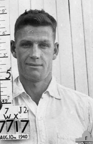 Armstrong, Frank enlistment photograph